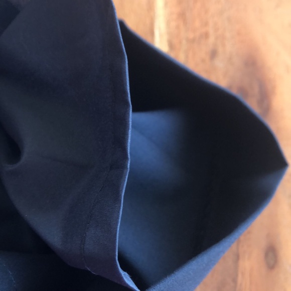 Banana Republic Black Martin Fit Pants Boot Cut Light Weight Wool Sz 2P EUC - Picture 8 of 10